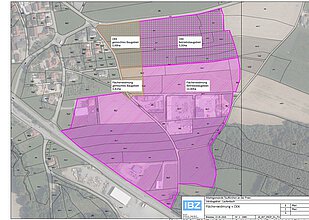 Betriebsbaugebiet Laufenbach im Bezirk Schärding